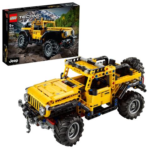 LEGO Technic Jeep Wrangler 42122 Building Toy Set for Kids, Boys, and ...