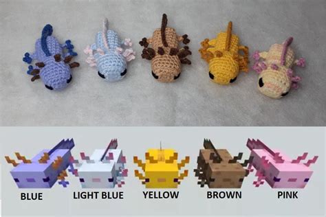 Minecraft Axolotl Plushie