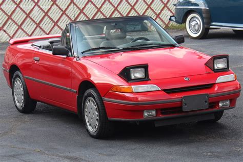 No Reserve: 15k-Mile 1991 Mercury Capri XR2 Turbo 5-Speed for sale on ...