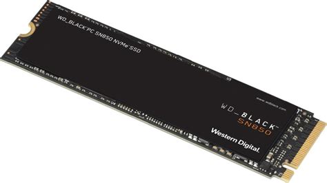 Western Digital WD_BLACK SN850 NVMe SSD 1TB, M.2 2280 / M-Key / PCIe 4. ...