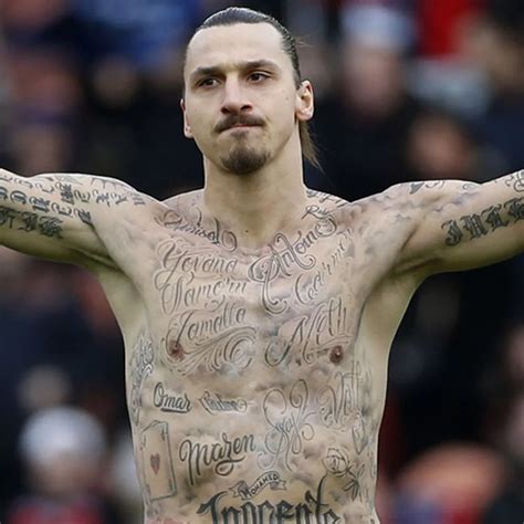 Zlatan Ibrahimovic Tattoos