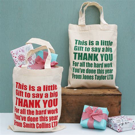 personalised corporate thank you gift bags by sparks living ...