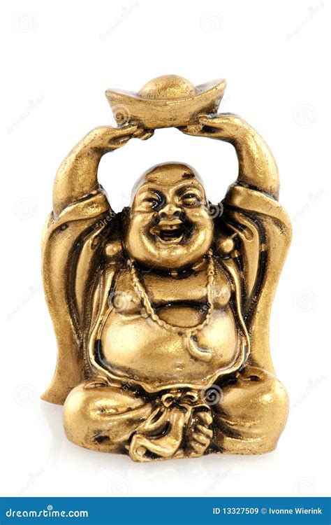 Funny Golden Buddha Royalty Free Stock Images - Image: 13327509