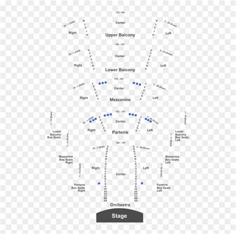 Event Info - Cannon Center For The Performing Arts Seating Chart ...