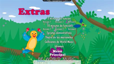 Baby Einstein: World Music Spain 2010 DVD Menu Walkthrough - YouTube