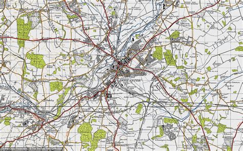 Historic Ordnance Survey Map of Doncaster, 1947