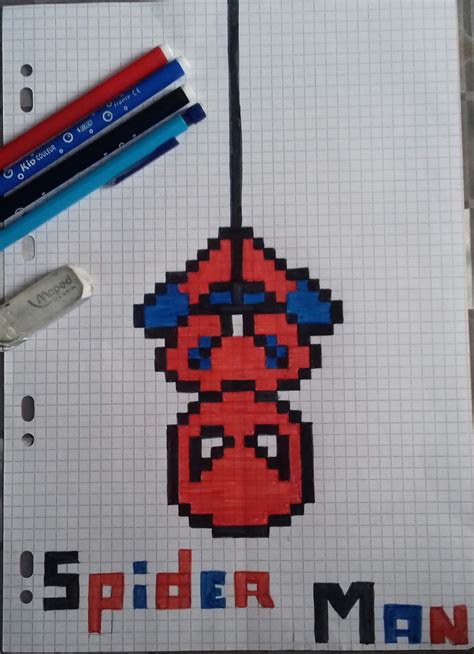 Spider Man Pixel art