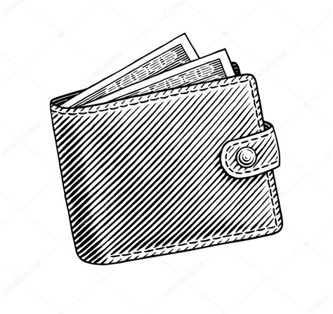 Wallet Drawing at GetDrawings | Free download