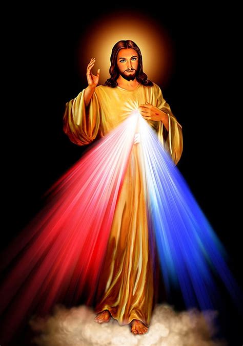 Divine Mercy Jesus Christ POSTER A3 print Catholic Christian Religious ...