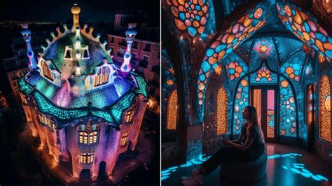 Barcelona illuminated: a magical stroll|Visualization