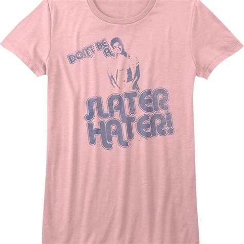 Ladies Saved By The Bell Slater Hater Shirt