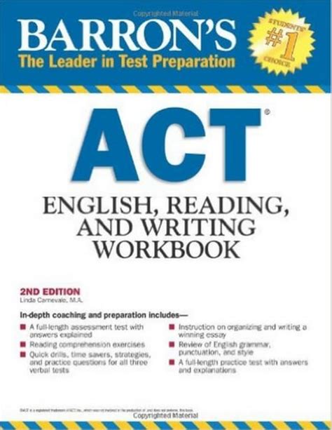 The Top Prep Books for ACT English