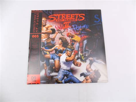 Streets of Rage II 2 Video Game Soundtrack Vinyl - Starboard Games