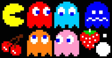 Pacman sprites by possumtally on deviantART | Retro games pixel, Pacman ...