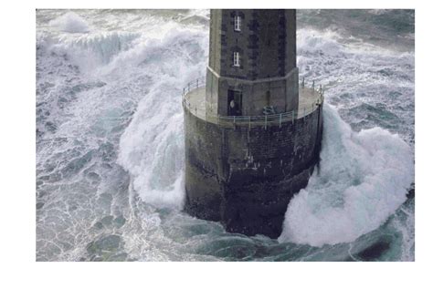 Lighthouse in a Storm, Brittany, France [931x624] : r/waterporn