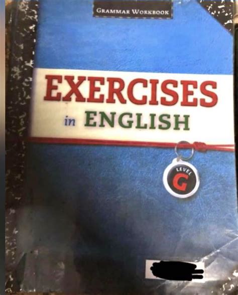 Grammar Workbook Exercises in English, Hobbies & Toys, Books ...