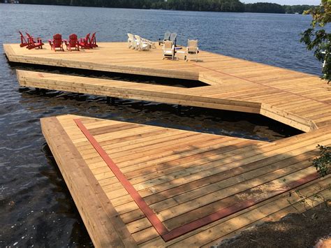 Beautiful dock built by Ledger Steel Systems Inc. Designed by t-squared ...