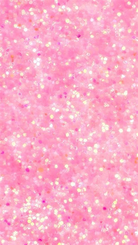 Girly Pink Glitter Background - IMAGESEE