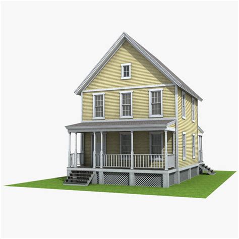 Farmhouse 3D Models for Download | TurboSquid