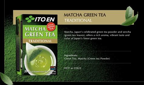 ITO EN Matcha Green Tea - Authentic Japanese Tea (Traditional), Health ...