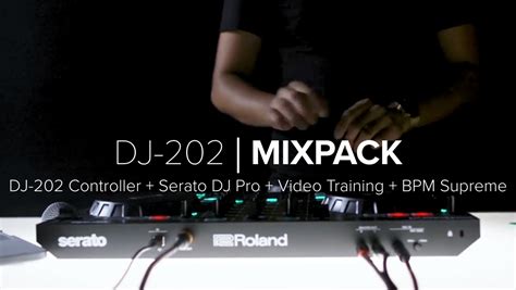 Roland DJ-202 Mixpack is a Complete Creative Bundle for DJs