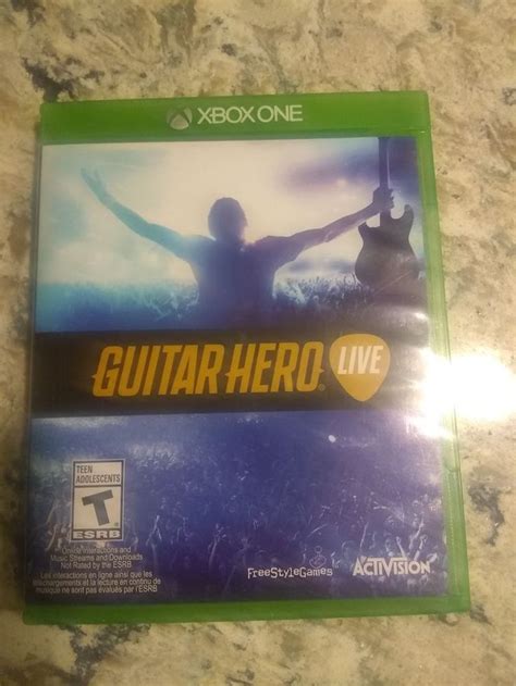 Guitar Hero Live Bundle, Xbox One, Used but in perfect shape | Guitar ...