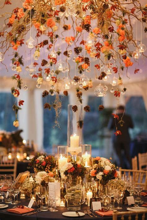 Pin by chantelle davis on Venue decor | Diy fall wedding decorations ...