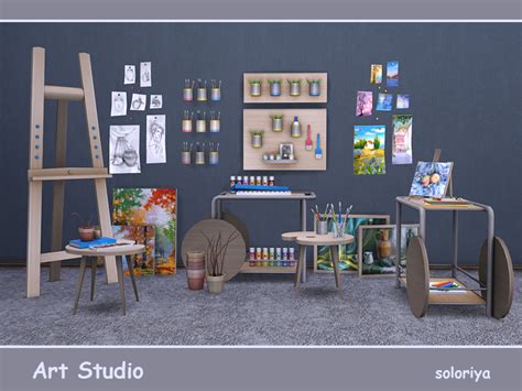 Sims 4 Art Room Cc