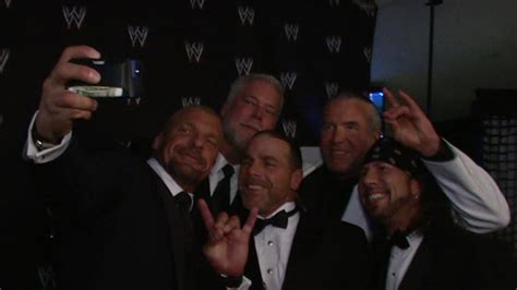 The Kliq reunites backstage at the 2014 WWE Hall of Fame Ceremony: WWE ...