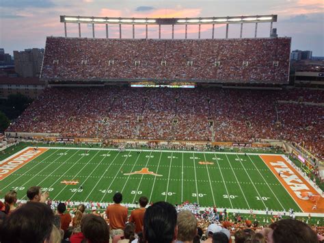 DKR Memorial Stadium - Texas Longhorns | Soccer field, Texas longhorns ...