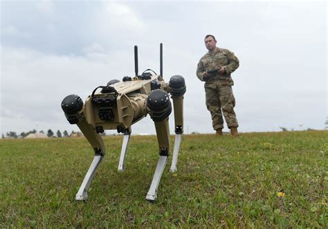 Robot dogs arrive at Tyndall AFB > Air University (AU) > Air University ...