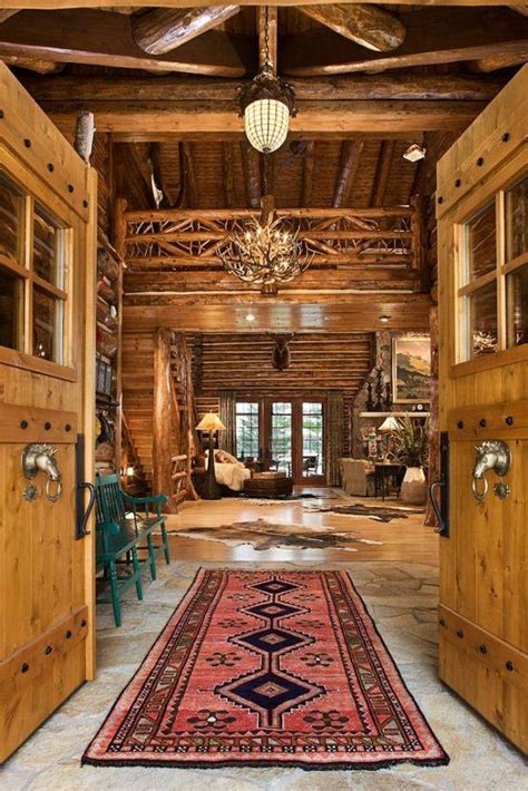 Amazing Log Cabin Interior Ideas - National Land Realty News