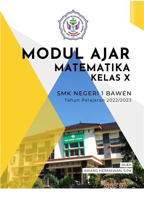 Modul Ajar Matematika - Bilangan Berpangkat (Eksponen) - Fase E - MODUL ...