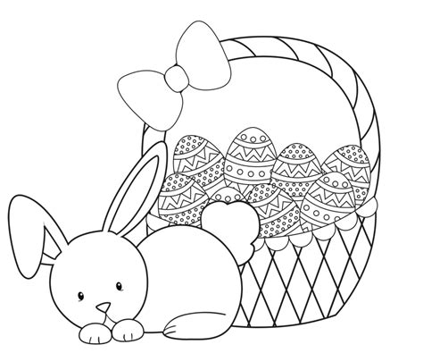 Get This Cartoon Easter Bunny Coloring Pages for Kids 31750