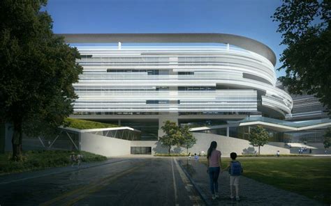 Yinhu Future School | Facade architecture, Architecture, Future school