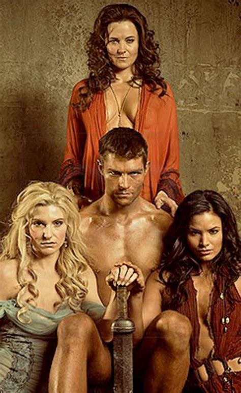 Lucy Lawless Spartacus promotion pic Spartacus Women, Spartacus Cast ...