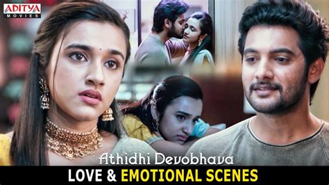 Athidhi Devobhava Movie Love & Emotional Scenes | Aadi Saikumar ...