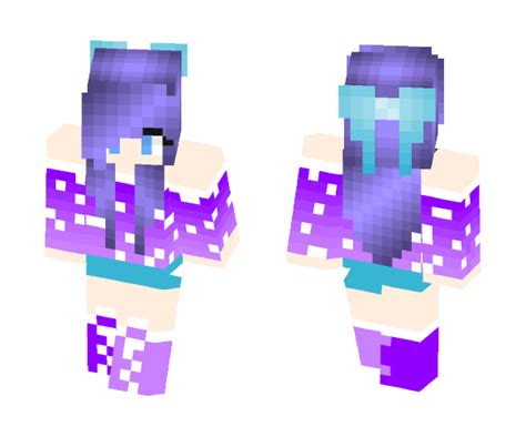 Download Galaxy Girl Minecraft Skin for Free. SuperMinecraftSkins