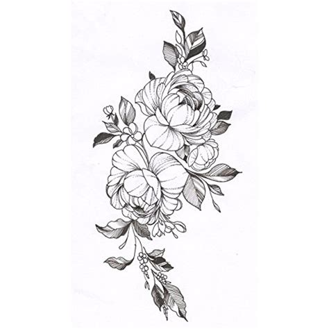 Flower Tattoo Drawings, Flower Tattoo Sleeve, Flower Tattoo Designs ...