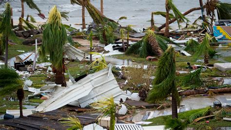 Hurricane Irma damage and destruction in the Caribbean