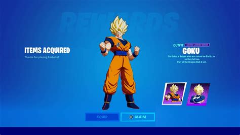 How To Get Goku & Vegeta Skin In Fortnite! (Unlock Ultra Instinct Goku ...