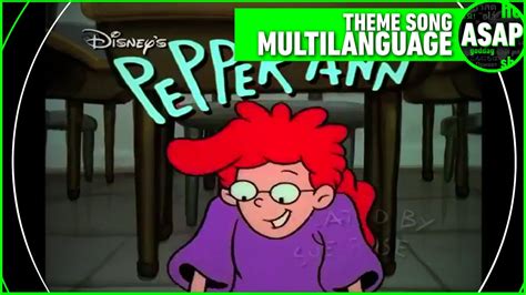 Pepper Ann Theme Song | Multilanguage (Requested) - YouTube