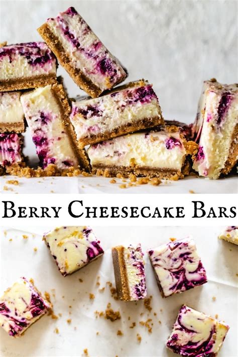 Mixed Berry Cheesecake Bars | Recipe | Berries recipes, Berry ...