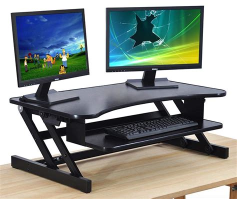 Standing Desk - The DeskRiser - Height Adjustable Sit Stand - Heavy ...