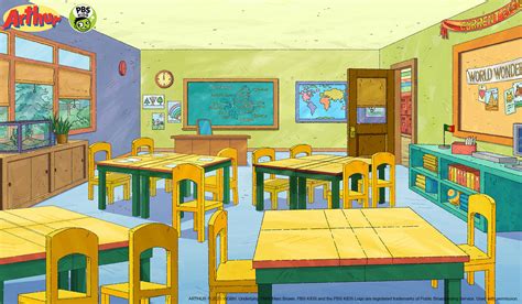 Arthur School Background by wreny2001 on DeviantArt