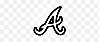 Braves Logo Black