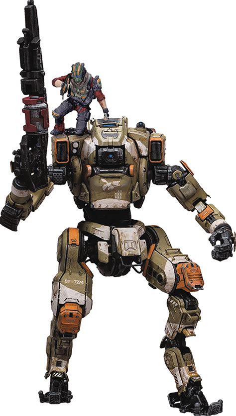 AUG169487 - TITANFALL 2 BT-7274 10IN DLX FIG CS - Previews World