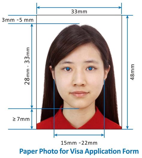 Photo Requirements for Visa