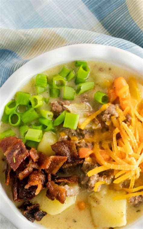 Instant Pot Cheeseburger Soup - Popular Recipes