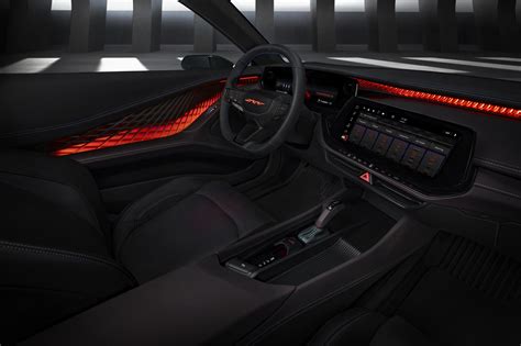 Dodge EV Muscle Car's Interior Is Science Fiction